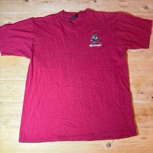 Vintage Soffe Alabama Crimson Tide T-Shirt Red Mens Large Single Stitch USA Made